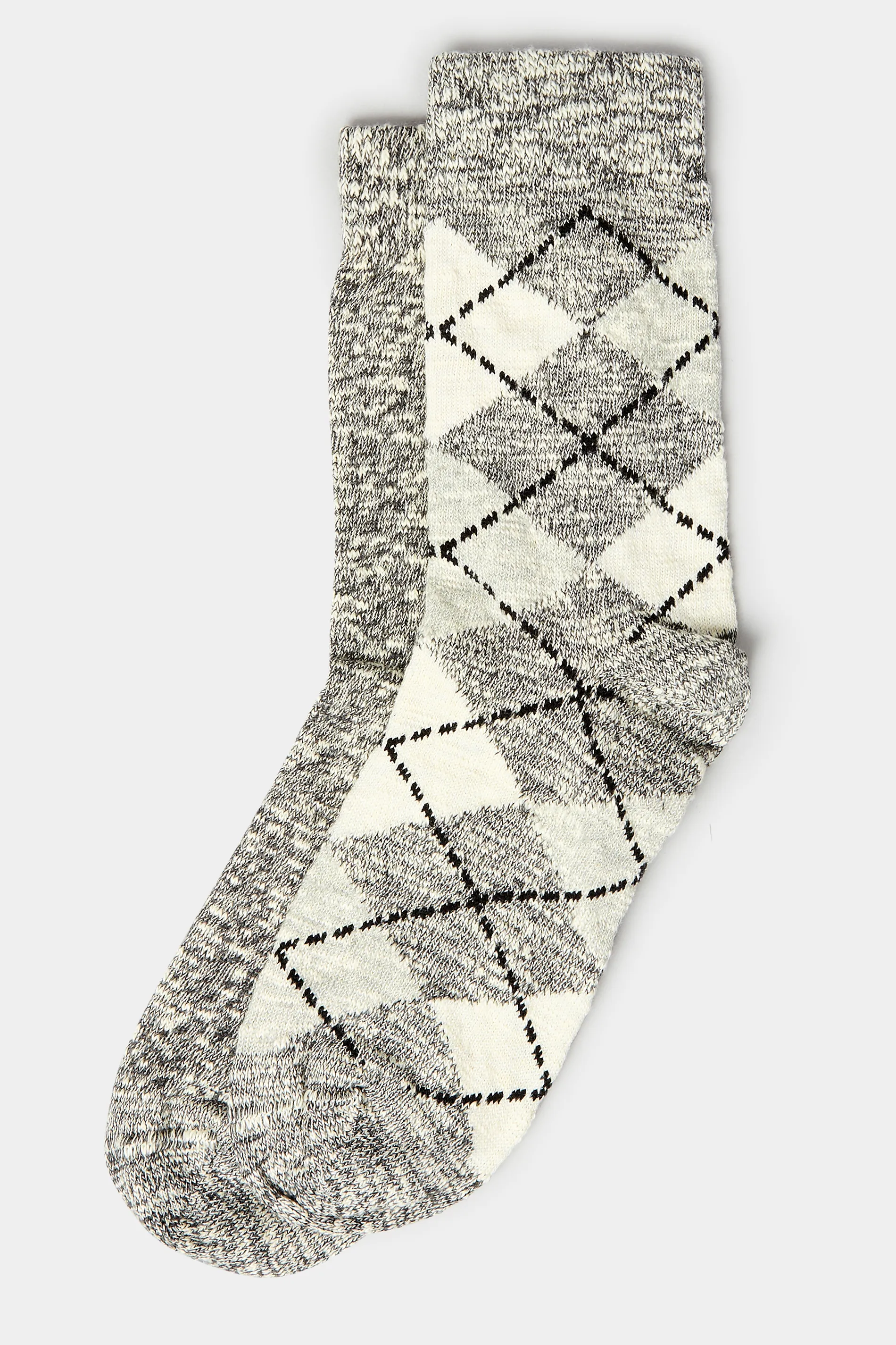 2 Pack Argyle Ankle Socks