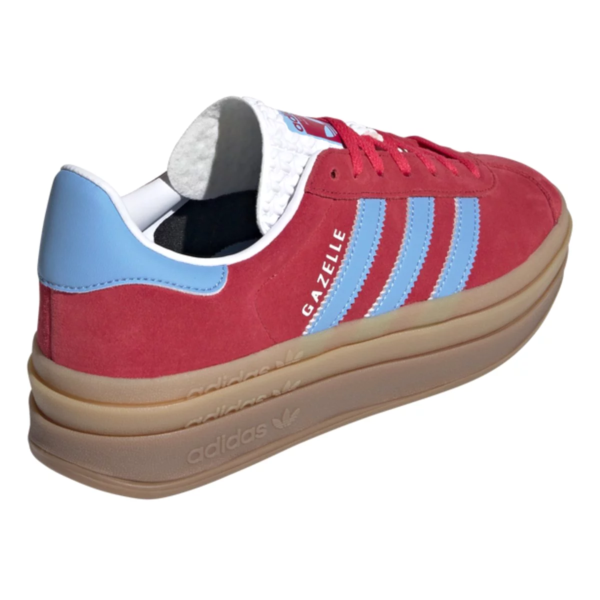 Adidas Women's Gazelle Bold Red/Blue/Gum