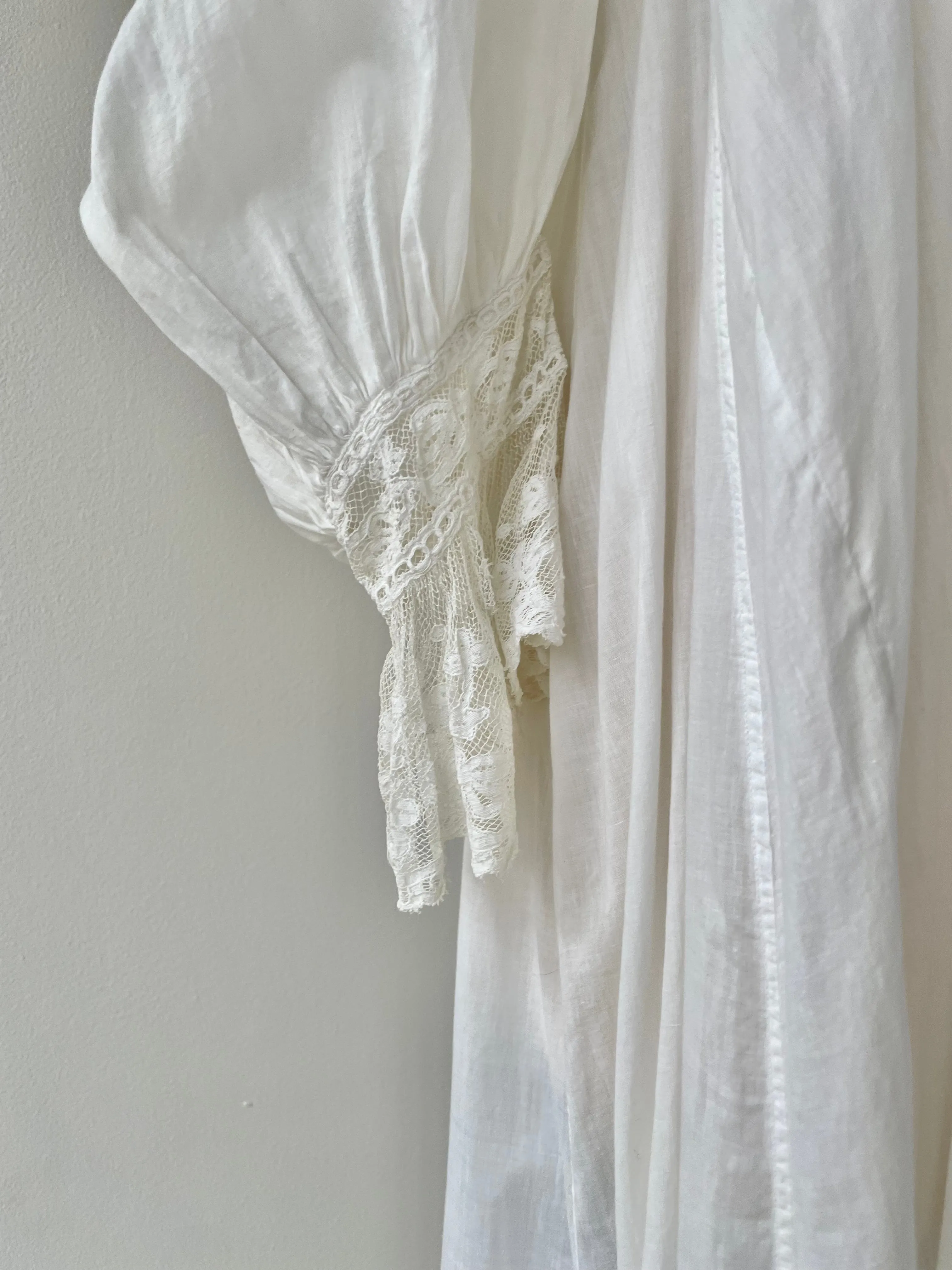 Antique Victorian Trousseau Nightgown | 1900s