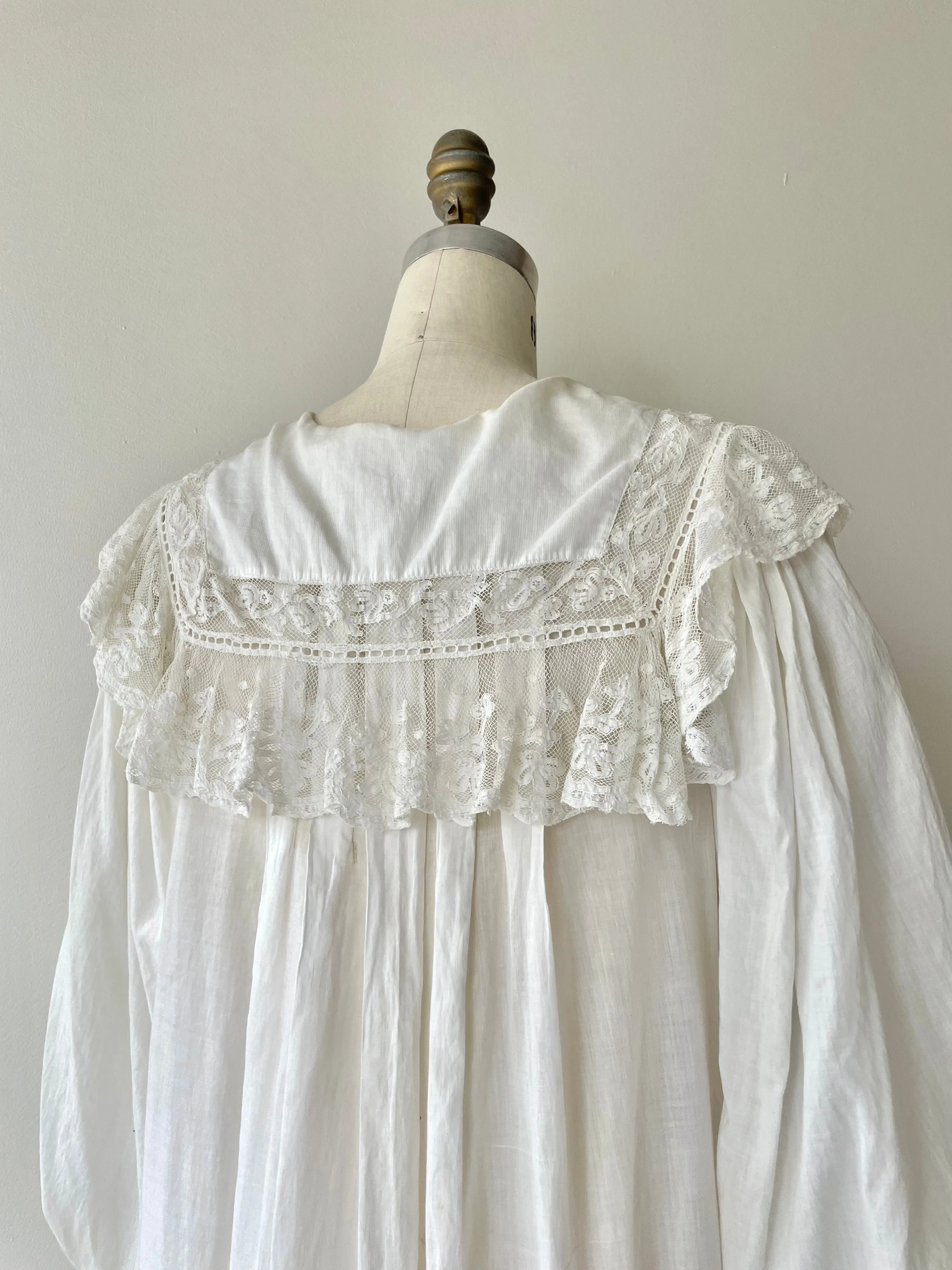 Antique Victorian Trousseau Nightgown | 1900s