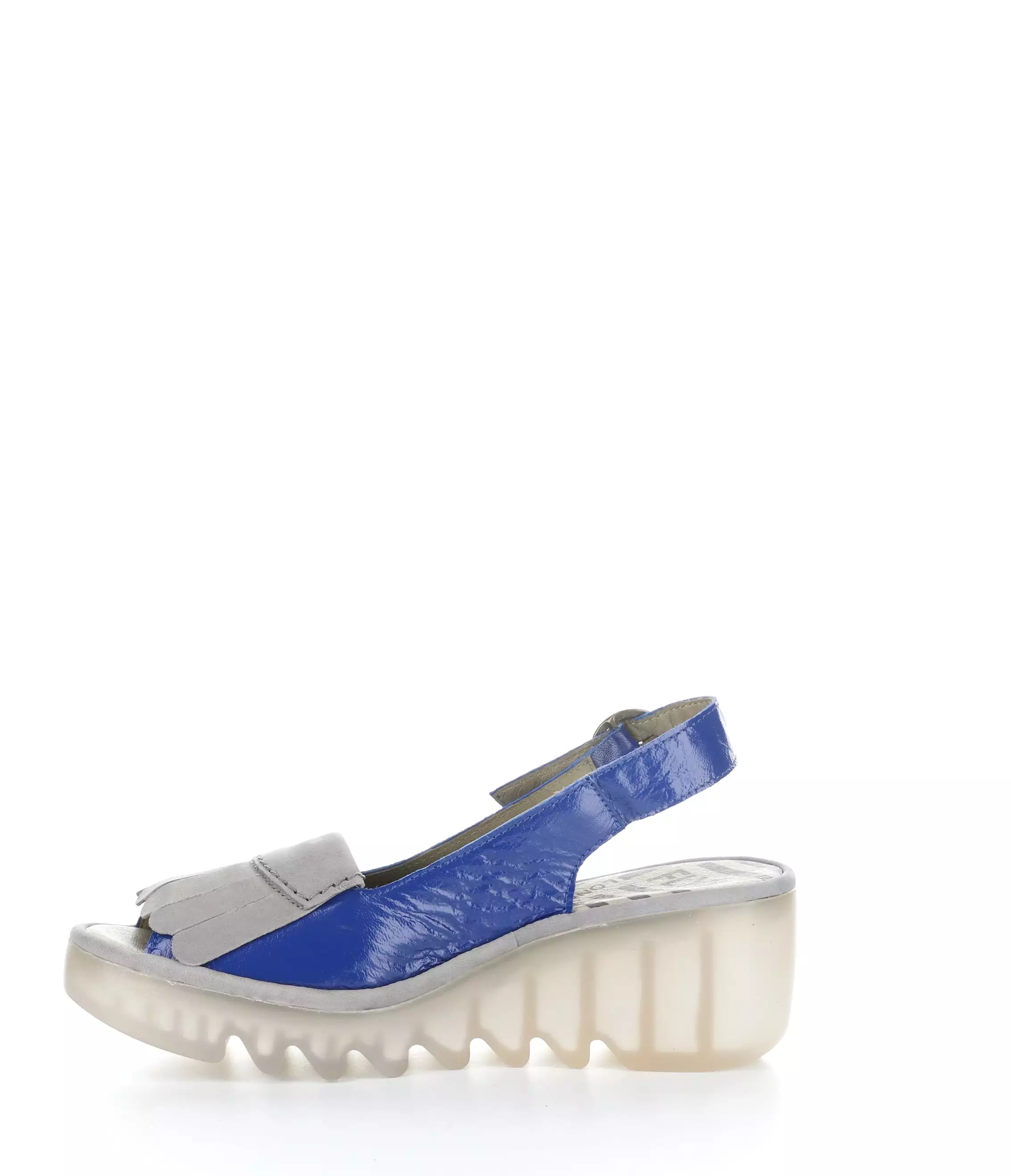 BIND303FLY 005 BLUE/GREY Round Toe Sandals