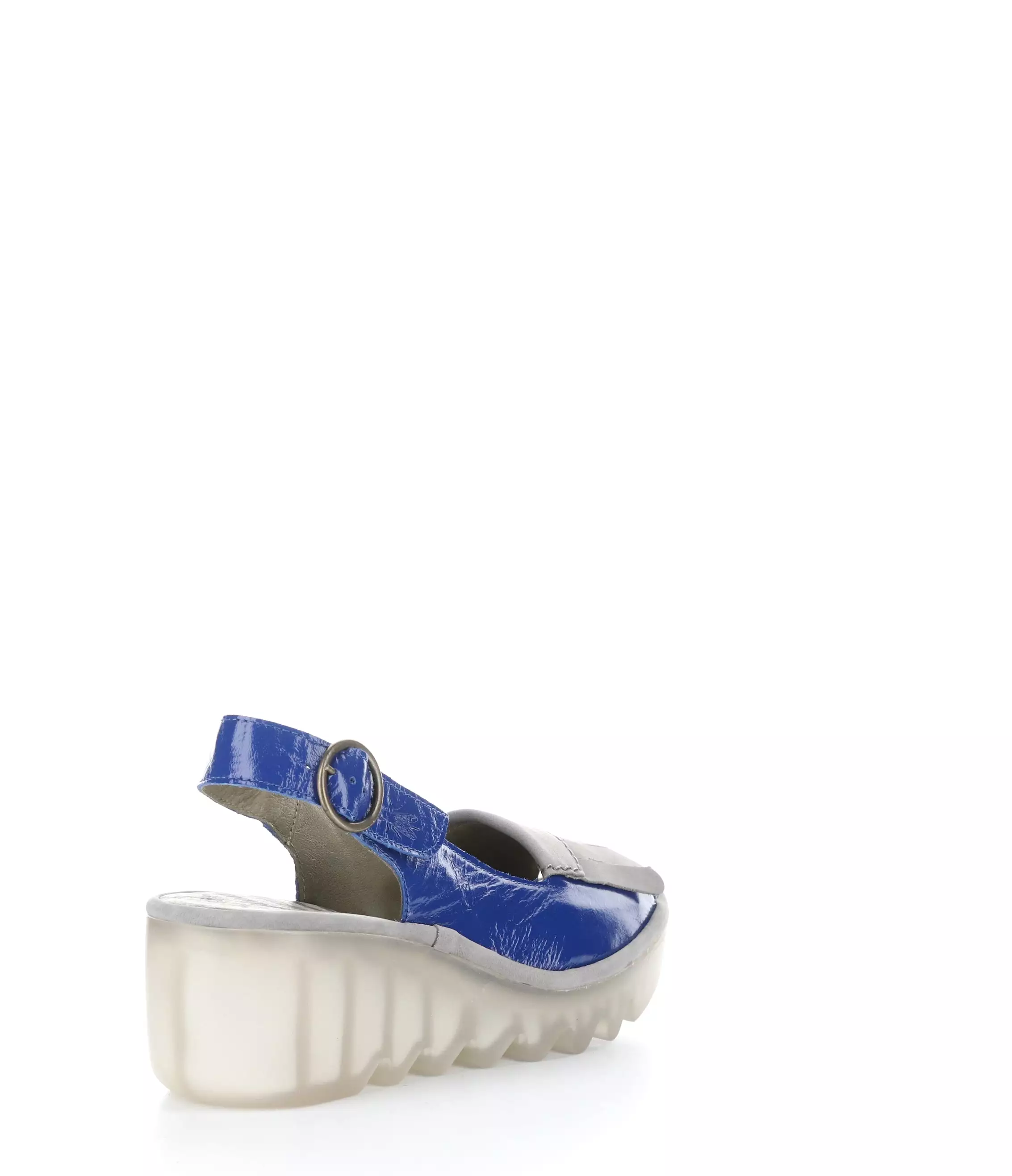 BIND303FLY 005 BLUE/GREY Round Toe Sandals