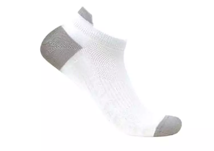 BioSoft Low Cut Sock - White