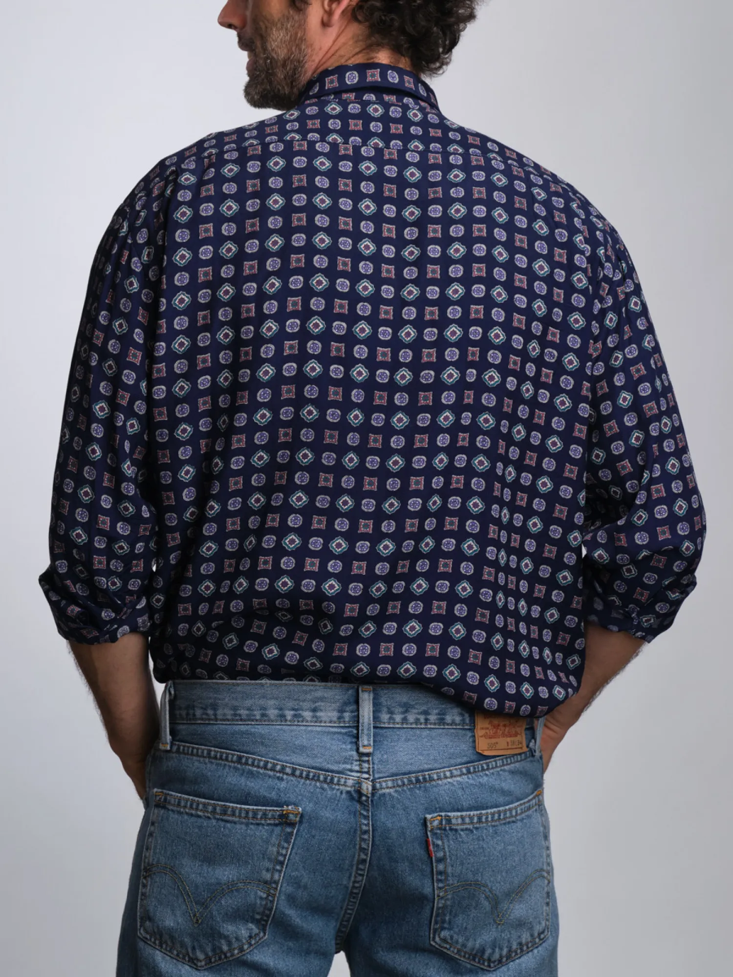 Blue Robe De Chambre Vintage Shirt