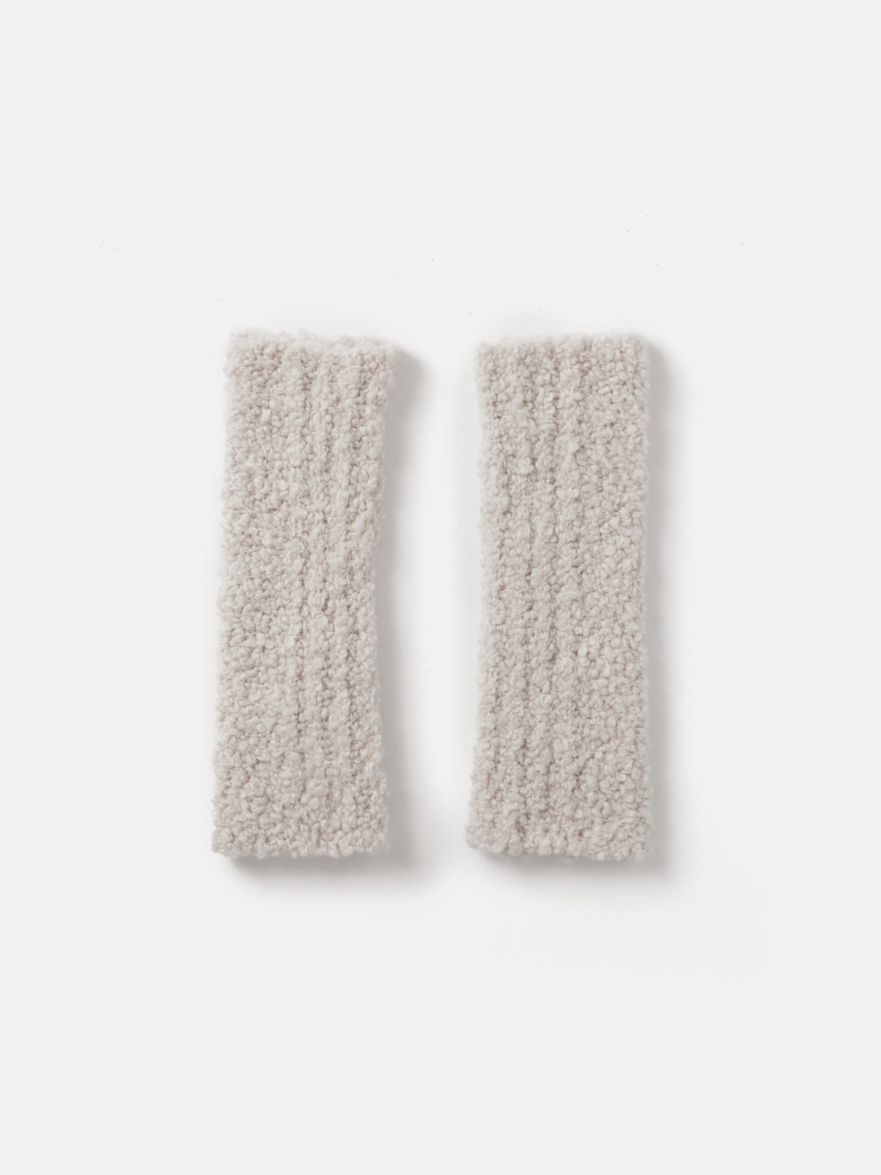 Boucle Mittens | Cream