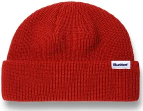 Buttergoods Wharfie Beanie (White Label) / Red