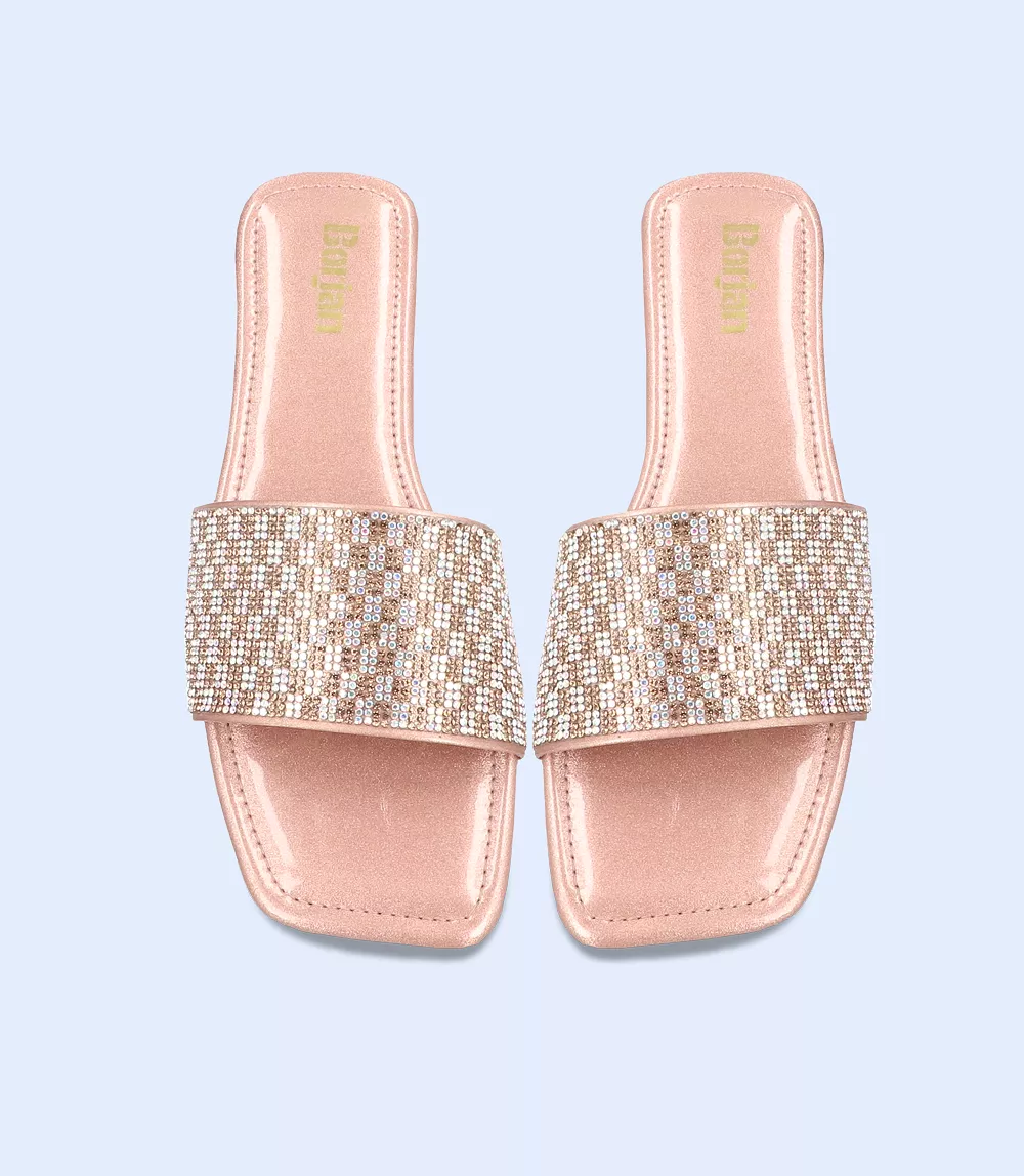 BW8745-NUDE-Women Formal Slipper