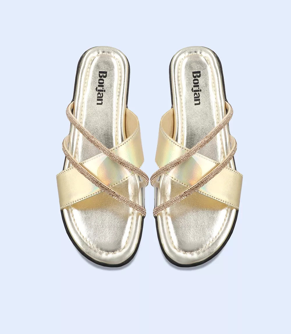 BW9200-GOLDEN-Women Slipper