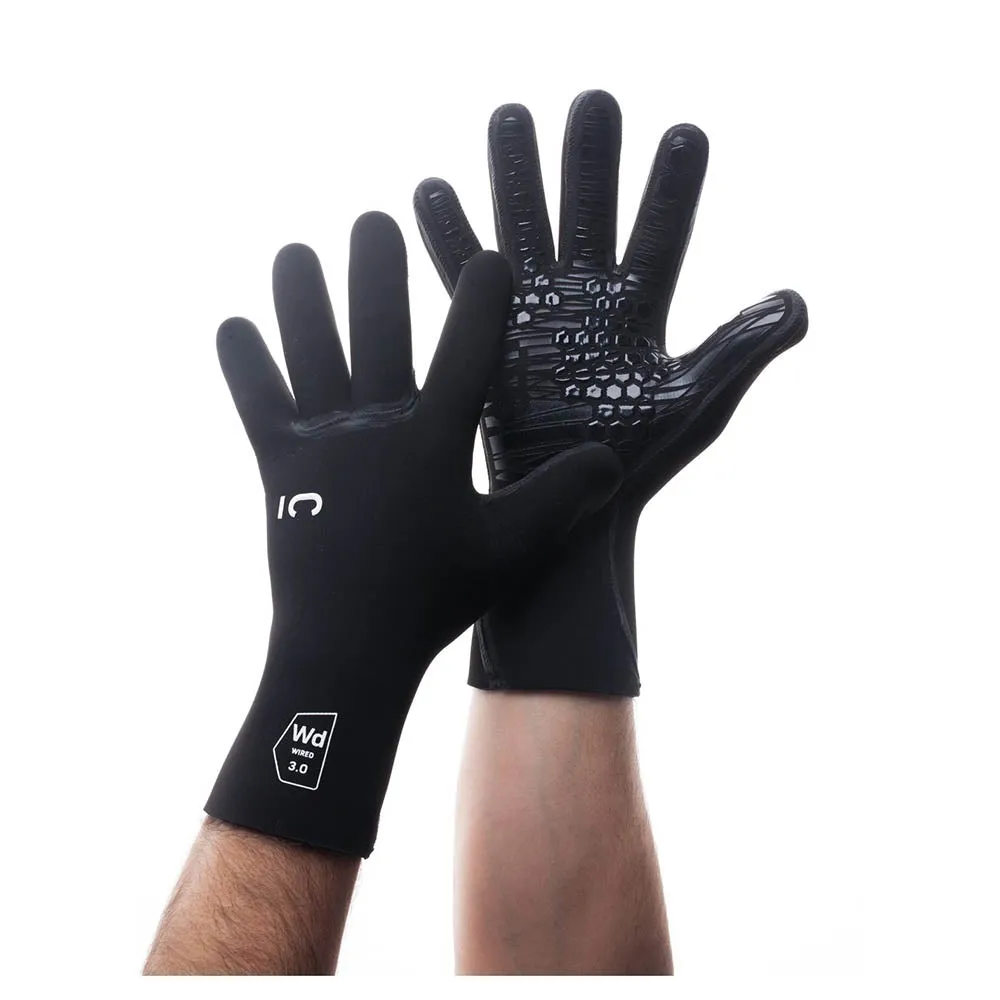 C-Skins Wired 3mm Wetsuit Gloves - Black