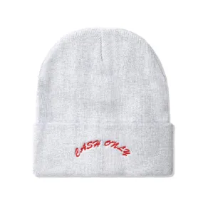 Cash Only Logo Beanie Ash