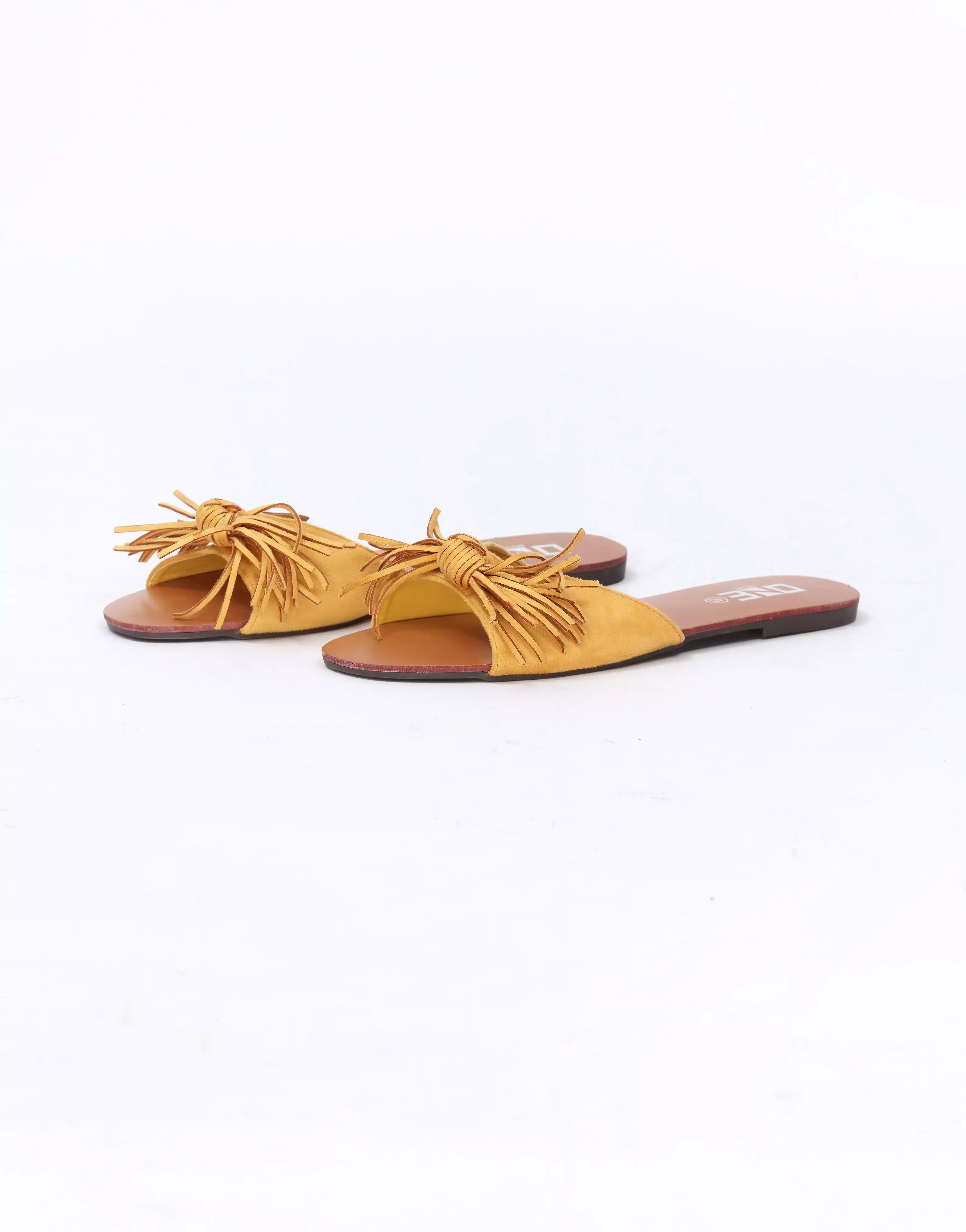 Casual Flat Slippers Camel