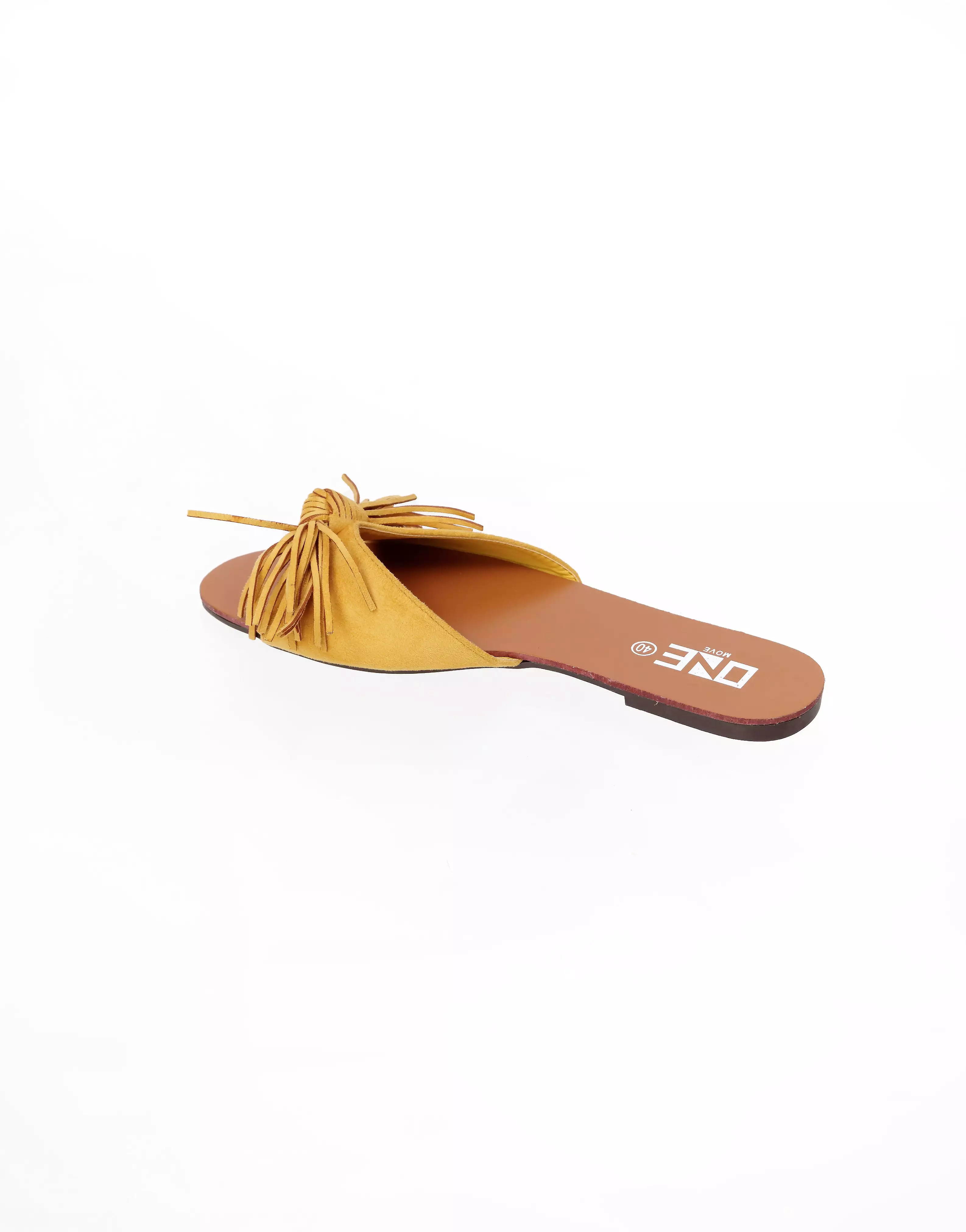 Casual Flat Slippers Camel