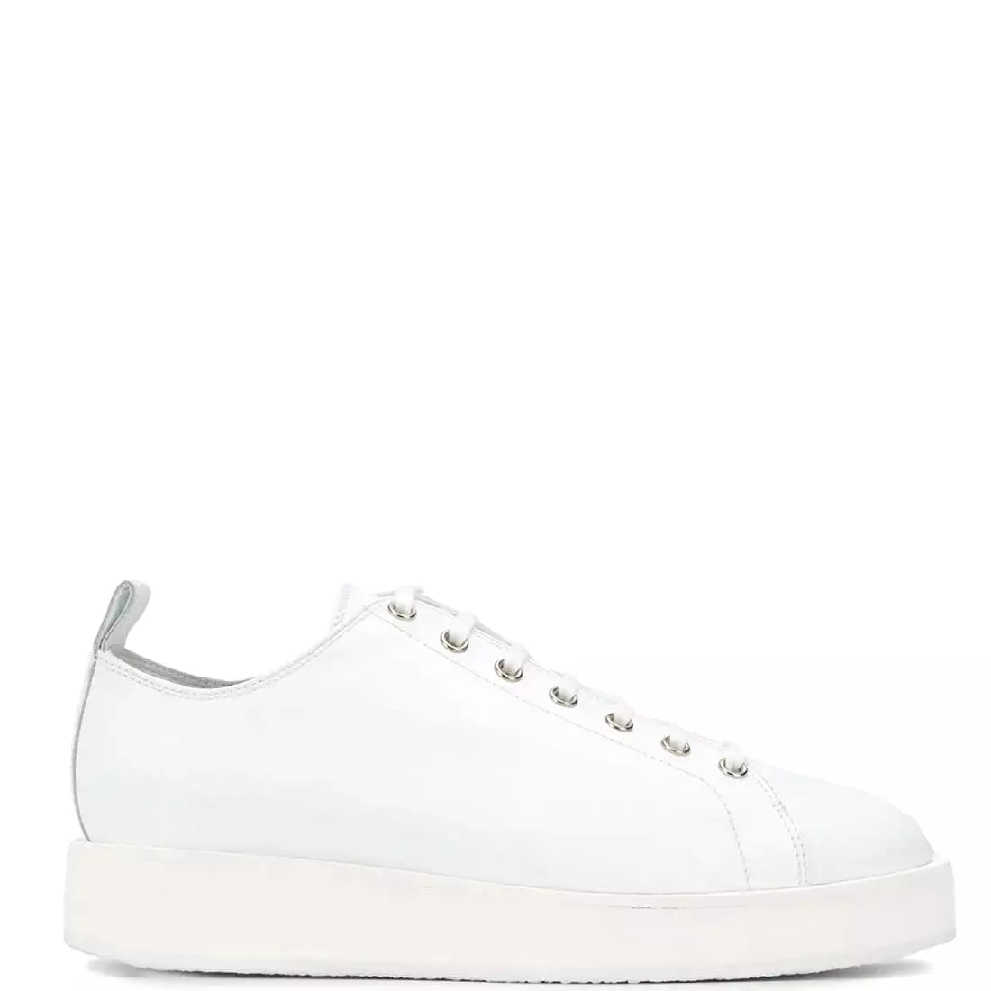 Clean Sole Lamb Trainer, White