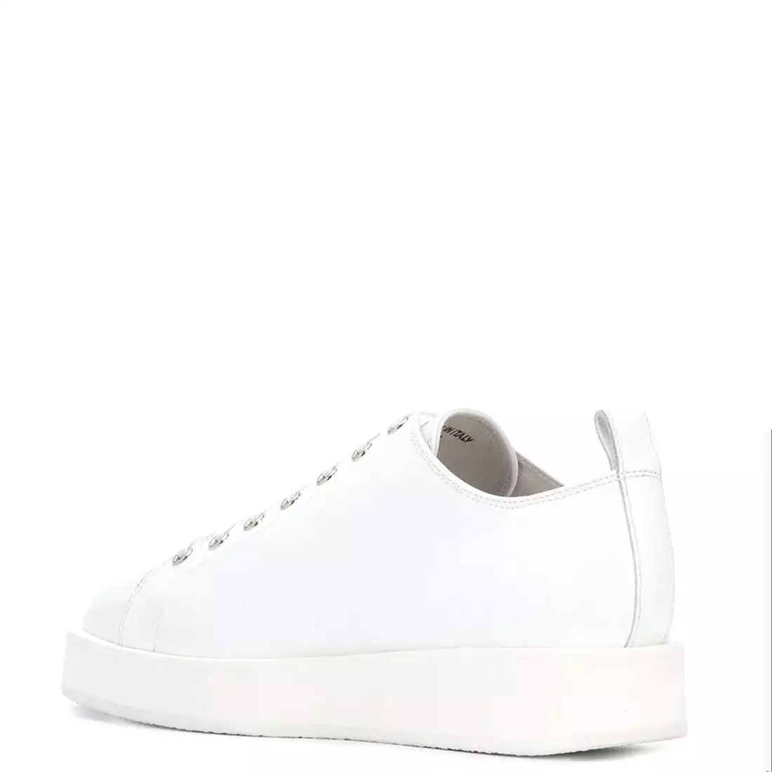 Clean Sole Lamb Trainer, White