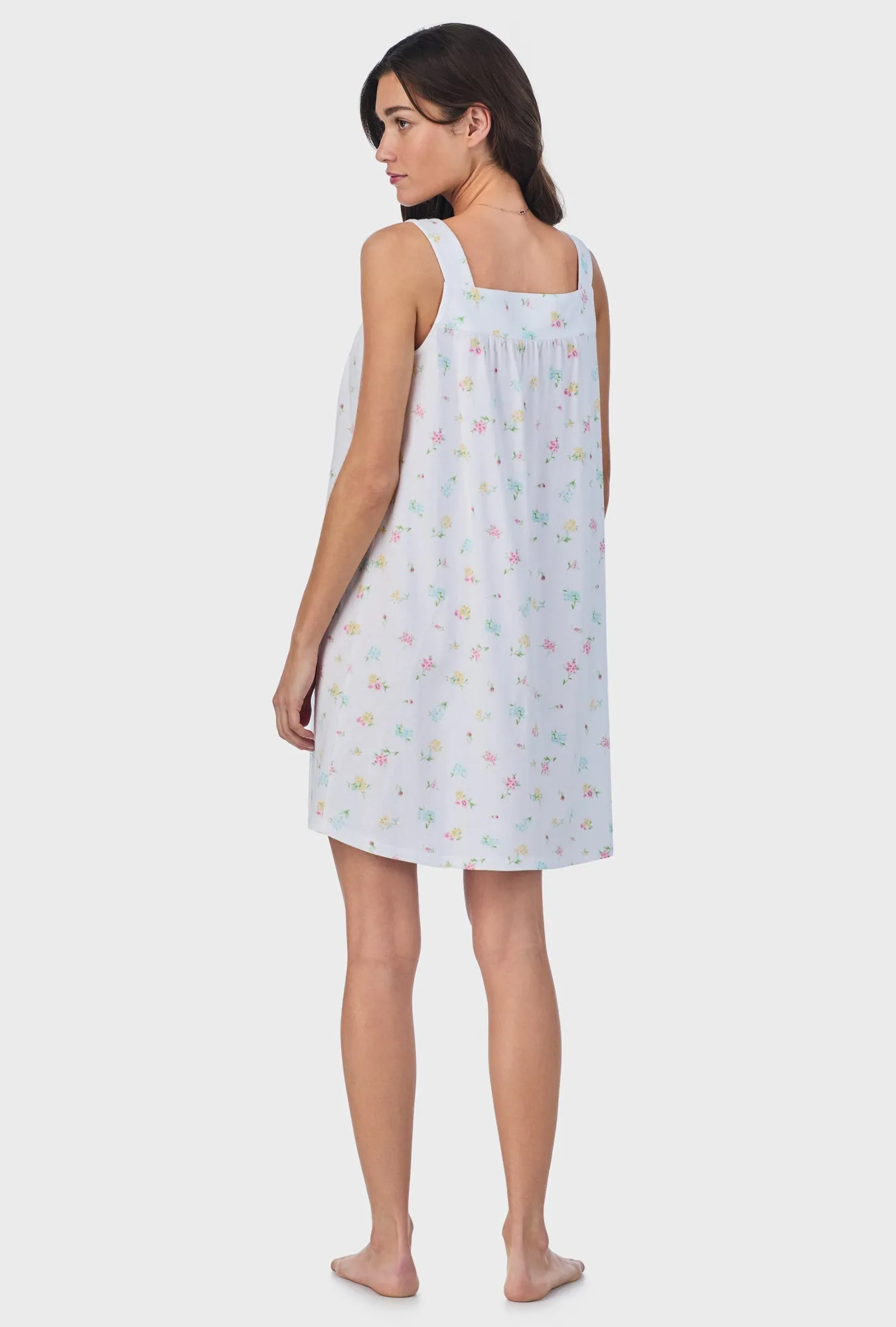 Cottage Bouquet Cotton Short Nightgown