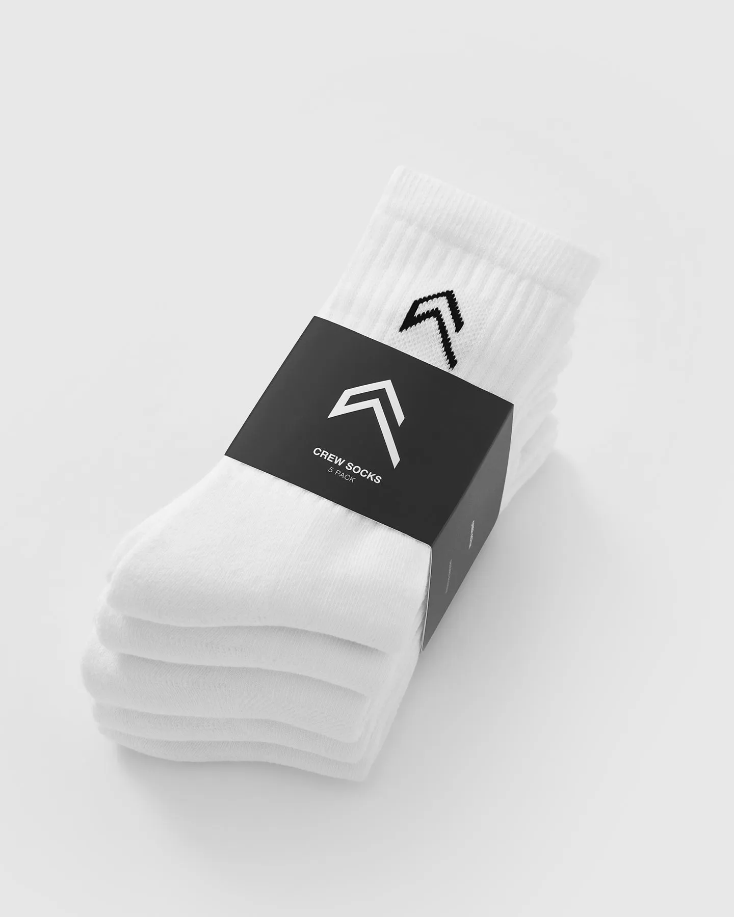 Crew Socks 5 Pack | White