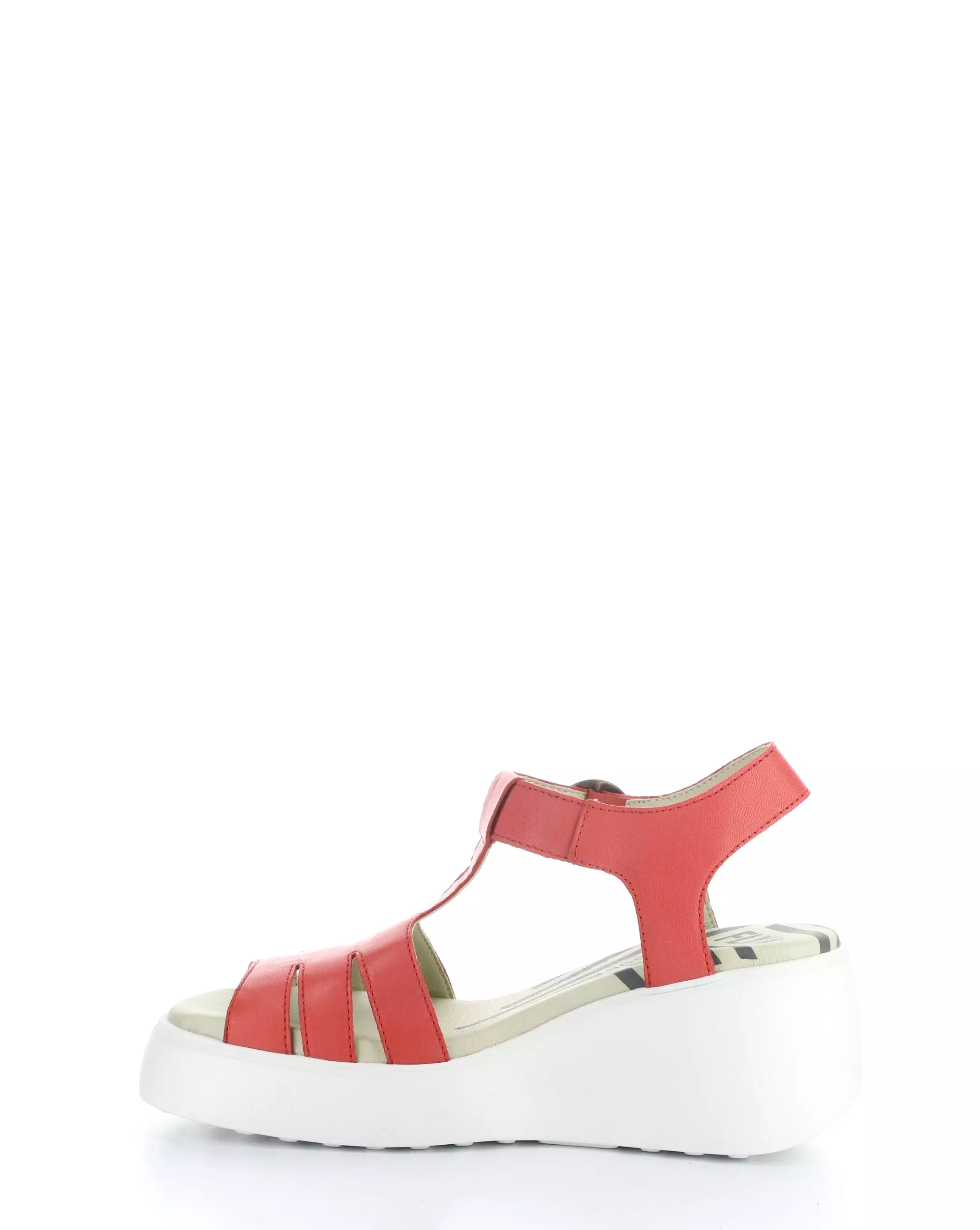 DUMA955FLY 002 RASPBERRY Round Toe Sandals