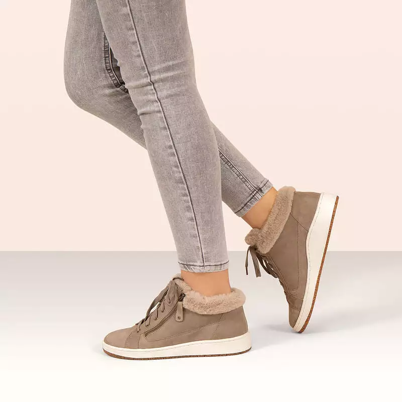 Dylan Mid Women's Sneaker - Taupe