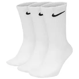 Everyday Lightweight Crew Sock (3 Pairs) White - 2024