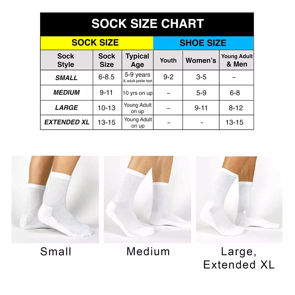 Extended Size Flat Knit Cotton Dress Socks for Men - 3 Pack