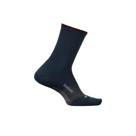 Feetures Trail Mini Crew Max Cushion French Navy