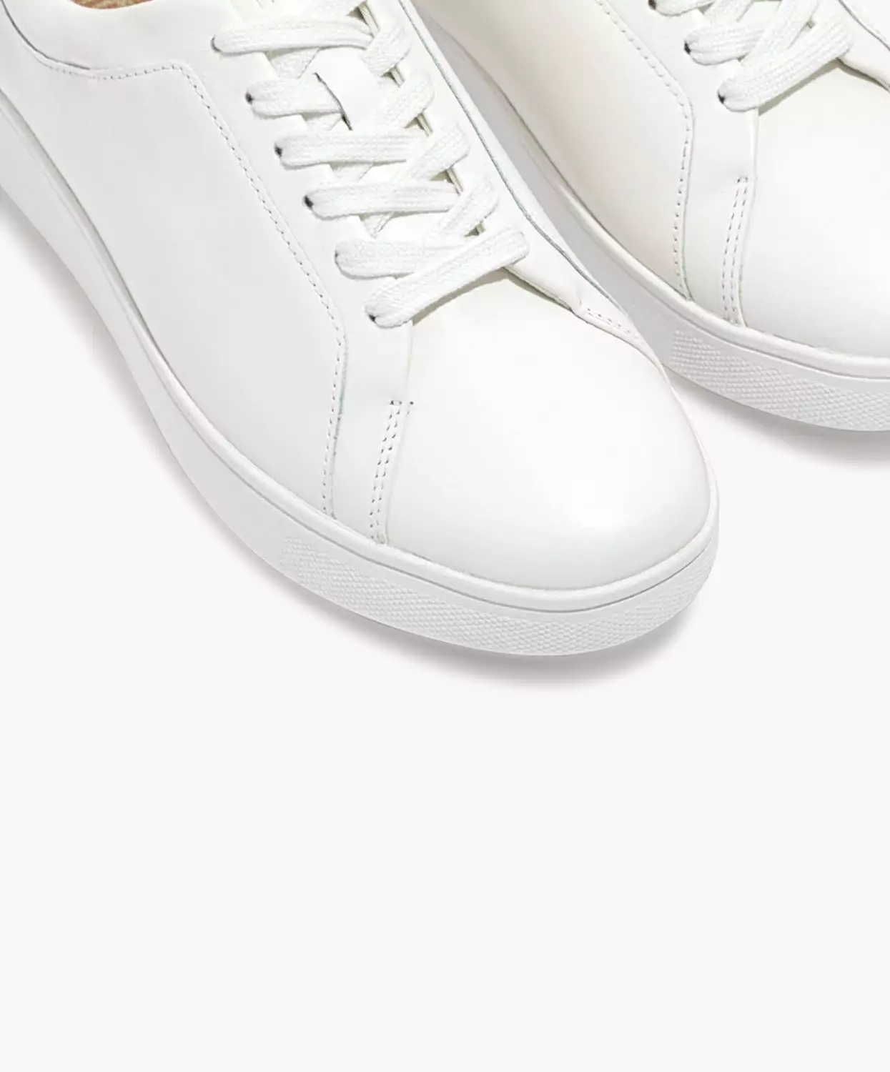 FitFlop Rally Leather Sneakers Urban White