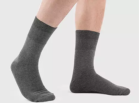 FitVille Diabetics Loose Ankle Socks Pack of 5 (Unisex)