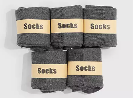 FitVille Diabetics Loose Ankle Socks Pack of 5 (Unisex)