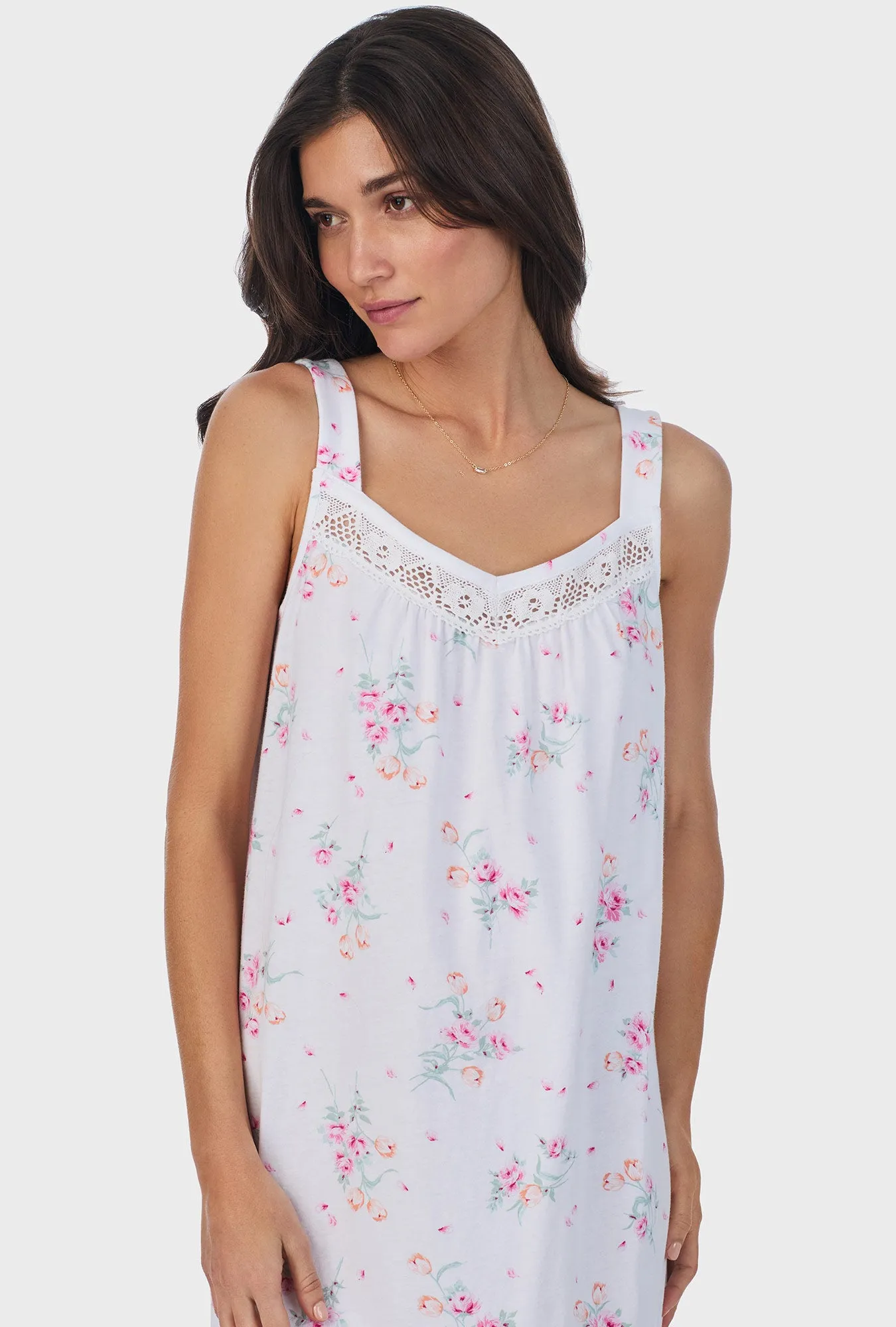 Floral Bouquet Cotton Ballet Nightgown