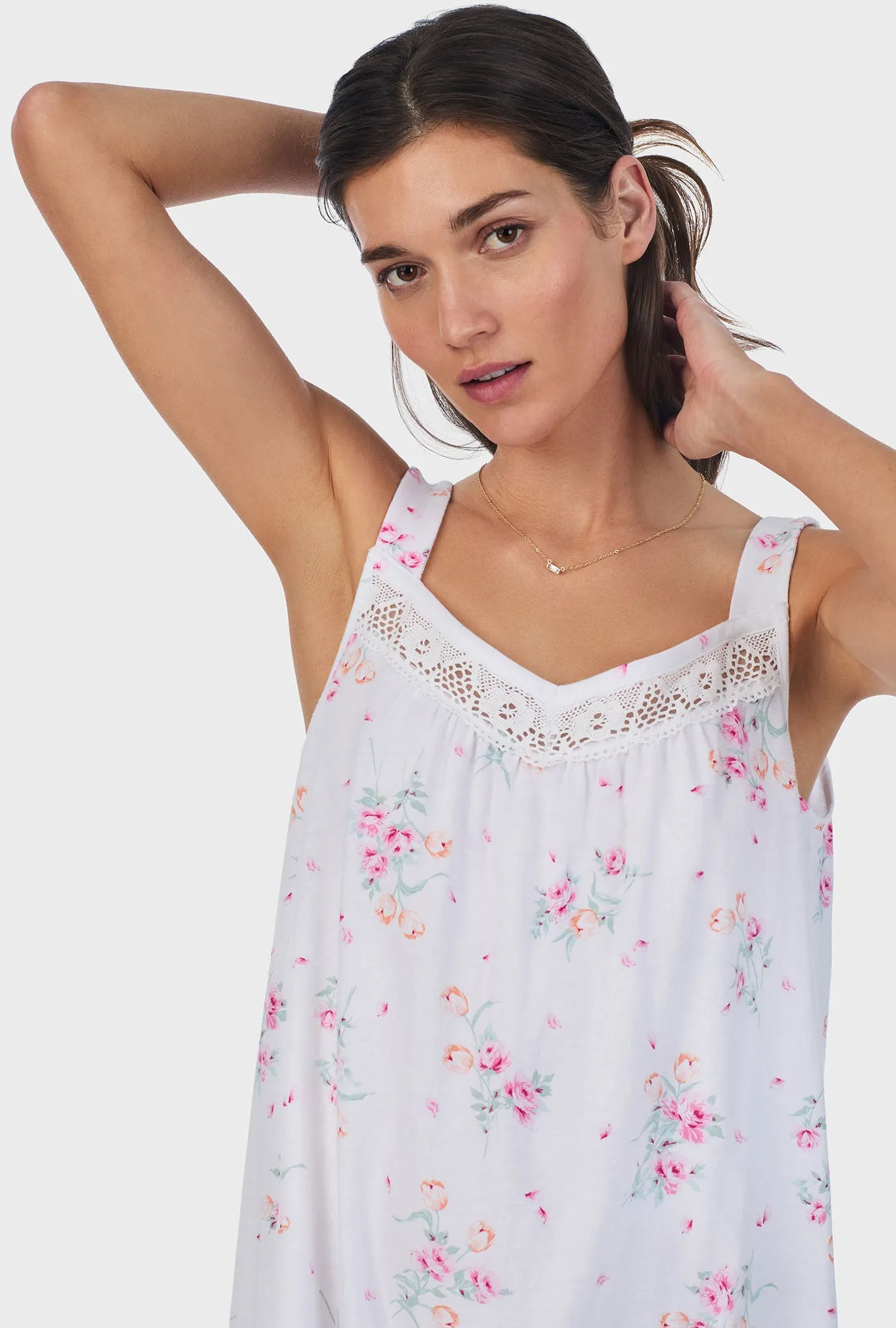 Floral Bouquet Cotton Ballet Nightgown