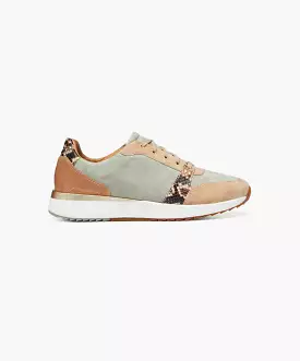 Frankie4 Natalya Sage Python Print Sneakers