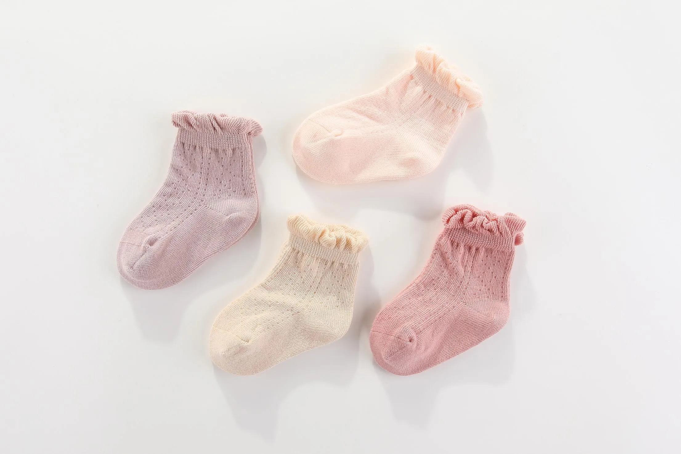 Frilly Crew Socks, single - 0-1, 1-2Y, 2-4Y, 4-6Y, 6-8Y