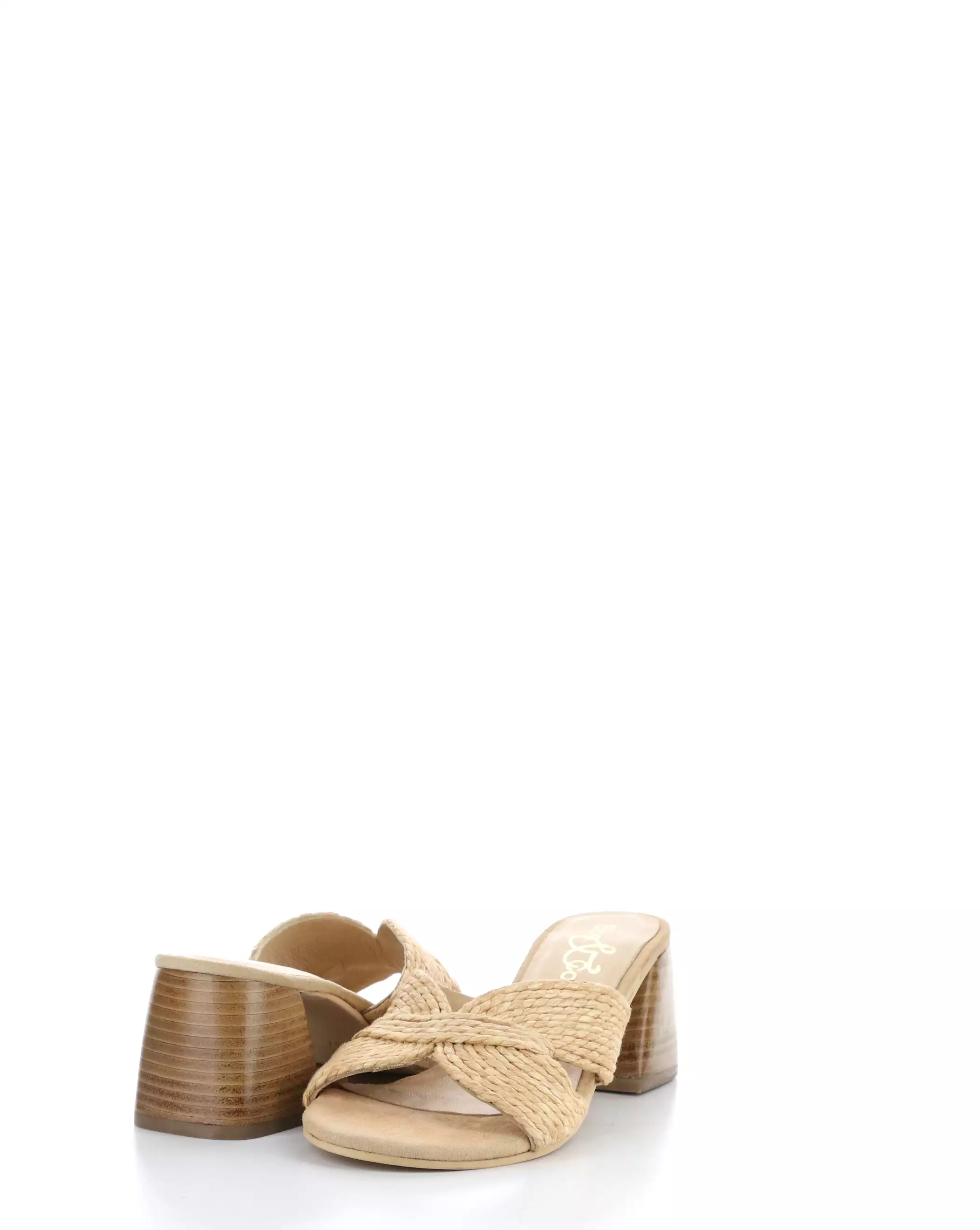 GESSA NATURAL Slip-on Sandals