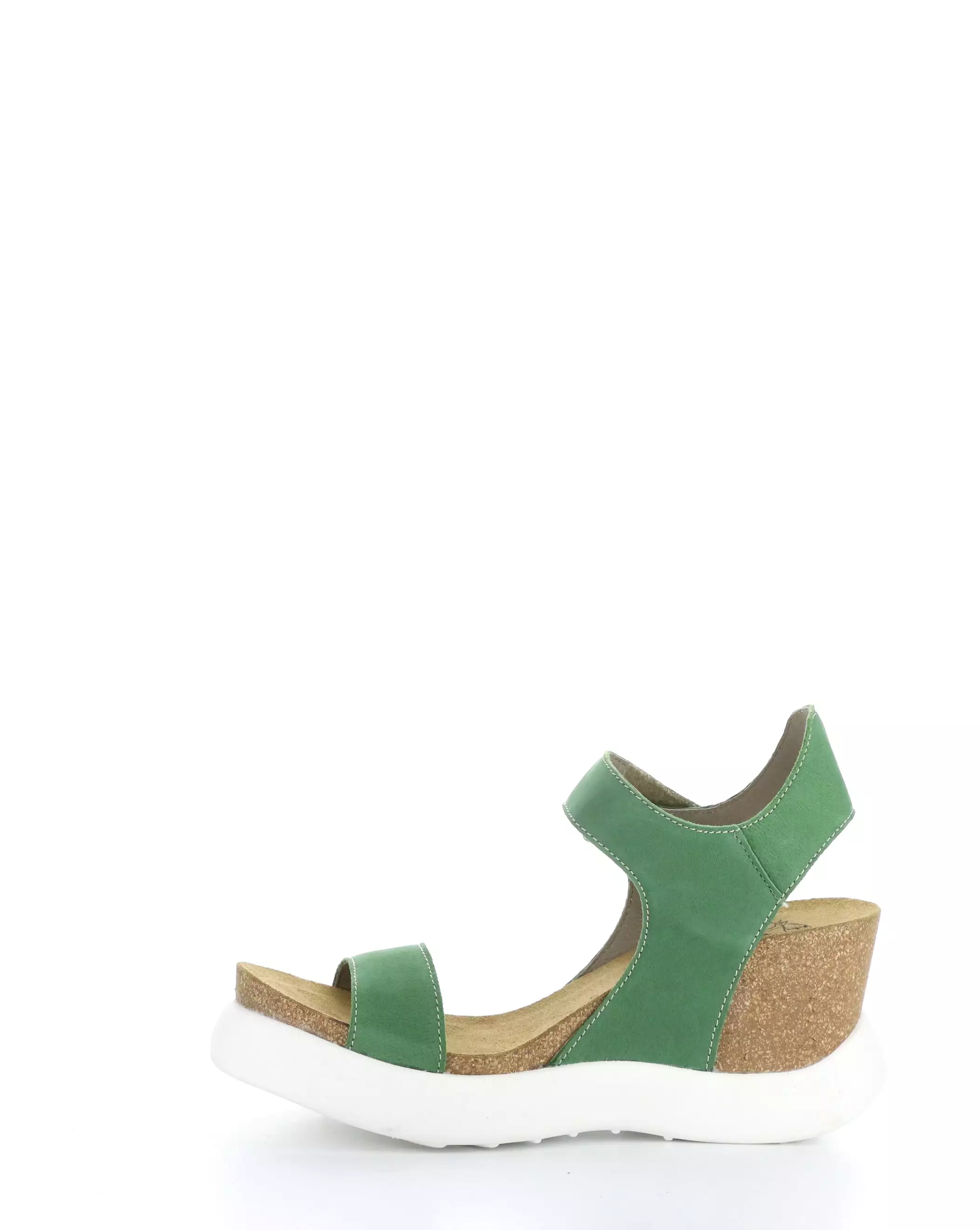 GOGO967FLY 003 LIME GREEN Velcro Sandals