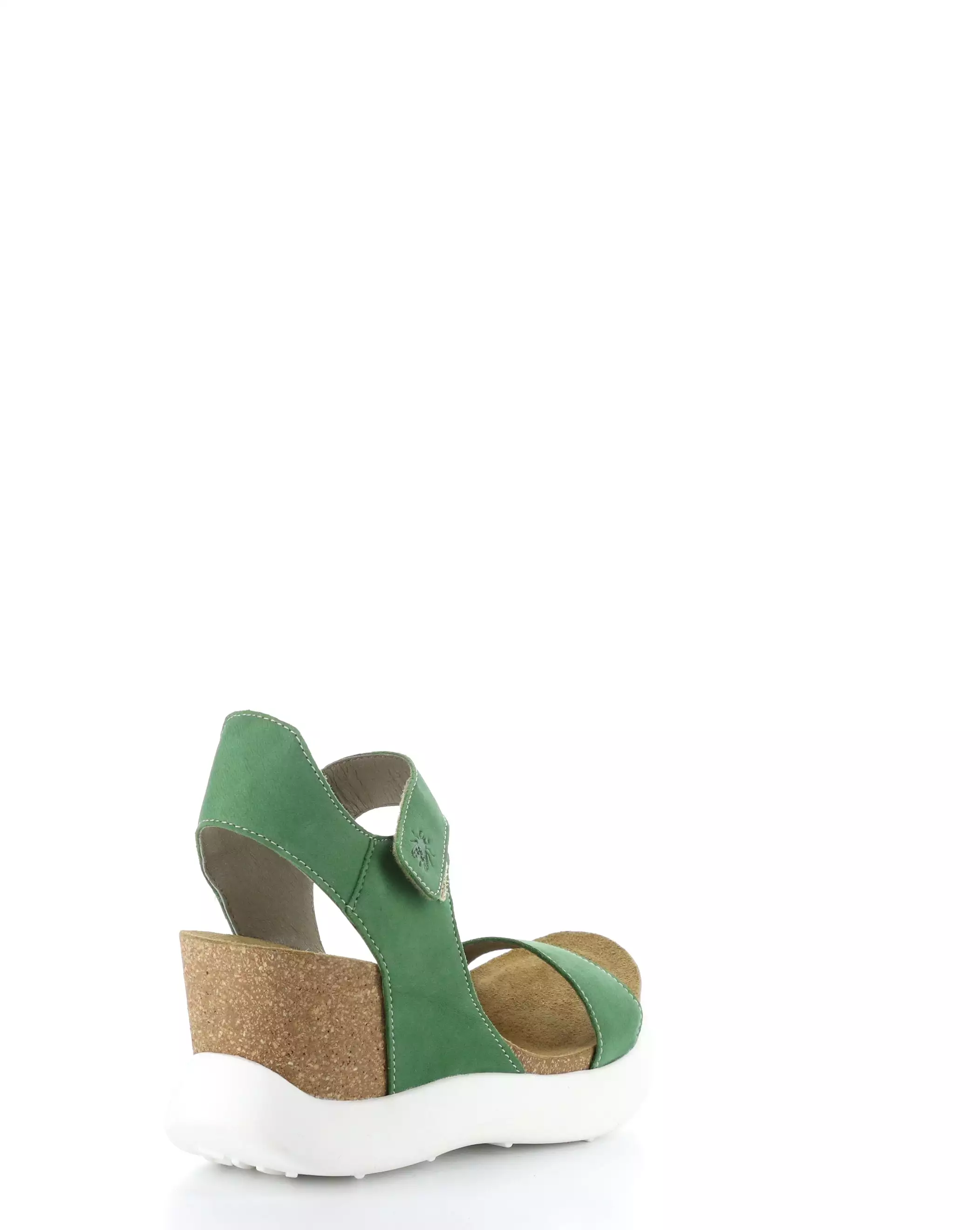 GOGO967FLY 003 LIME GREEN Velcro Sandals