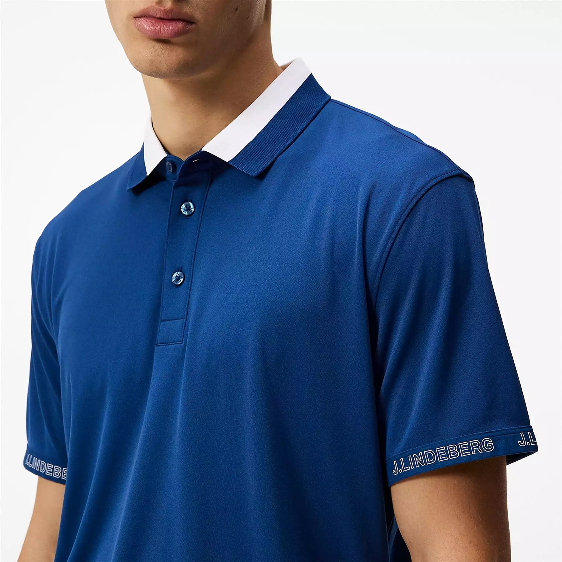 Guy Regular Fit TX Jersey Polo Estate Blue - SS24