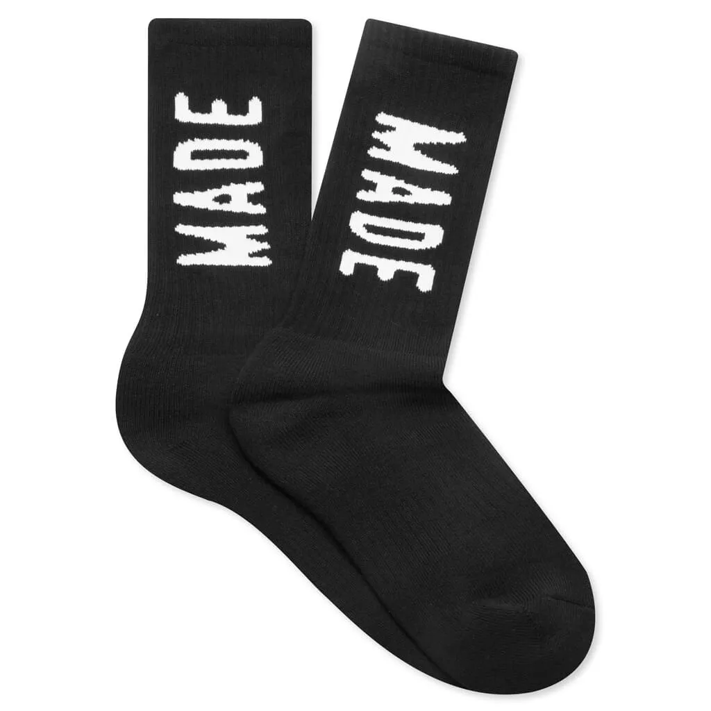 HM Logo Socks - Black