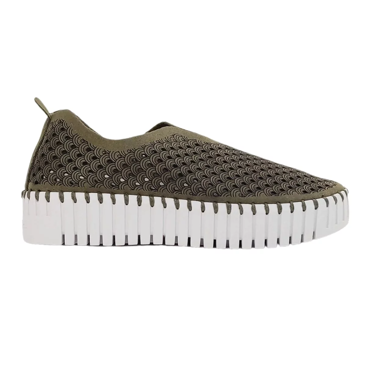 Ilse Jacobsen Women's Tulip Platform Deep Olive