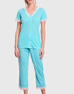 JEANNETTE CAPRI KUMBOTI PAJAMAS