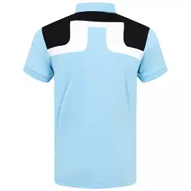 Jeff Regular Fit TX Jersey Tour Polo Baltic Sea Blue - SS24