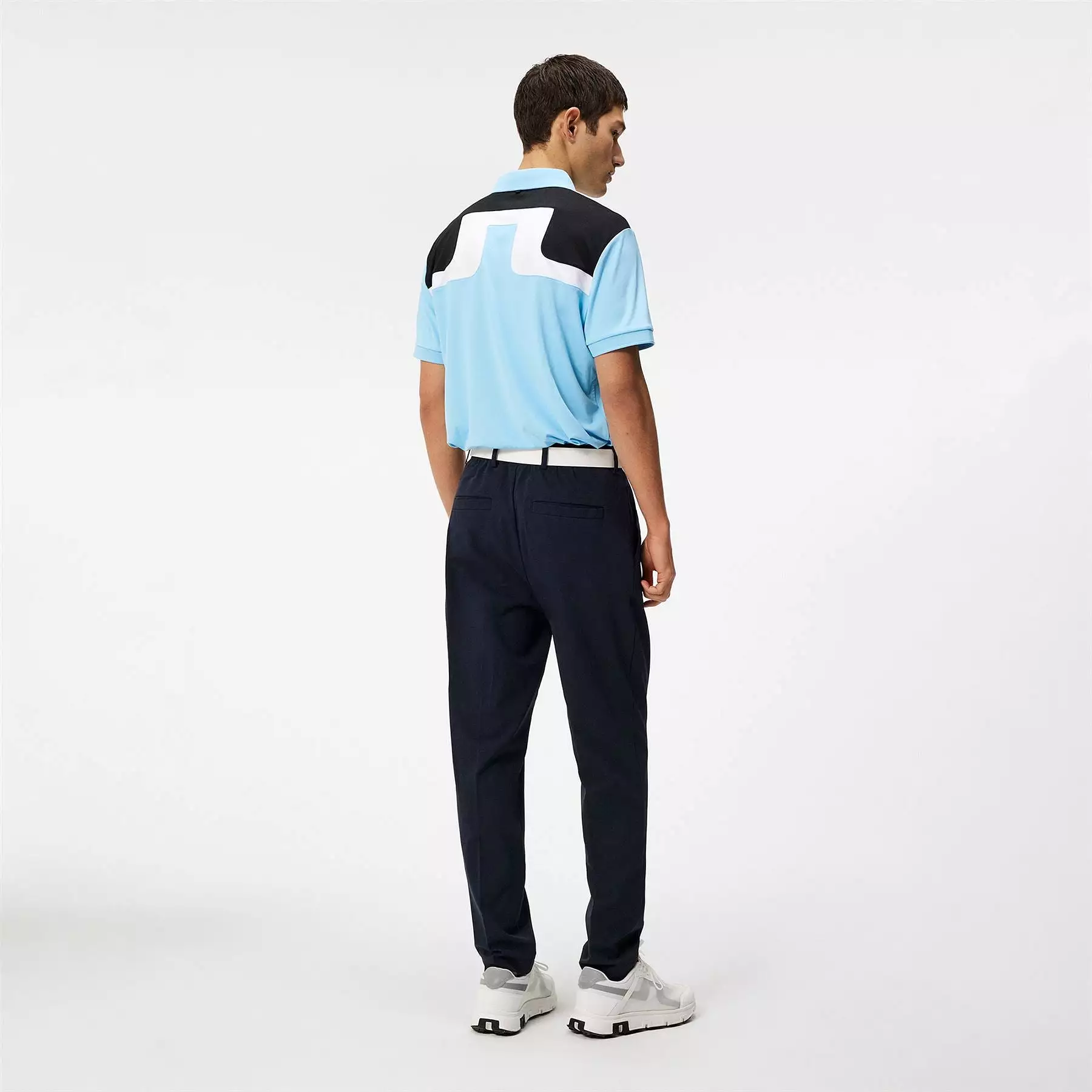 Jeff Regular Fit TX Jersey Tour Polo Baltic Sea Blue - SS24