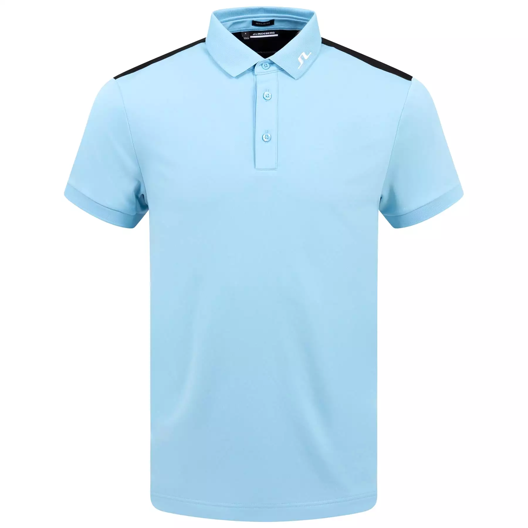 Jeff Regular Fit TX Jersey Tour Polo Baltic Sea Blue - SS24