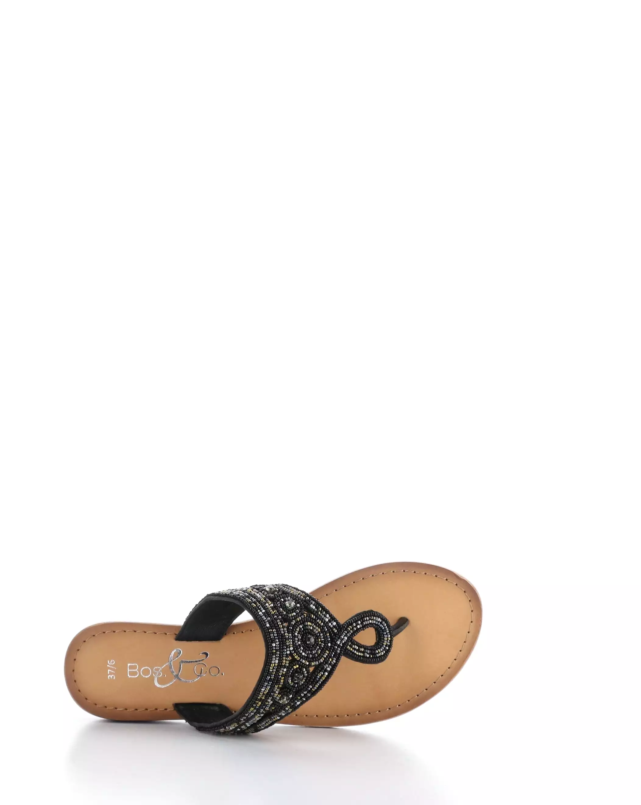 JILLY BLACK MULTI Slip-on Sandals