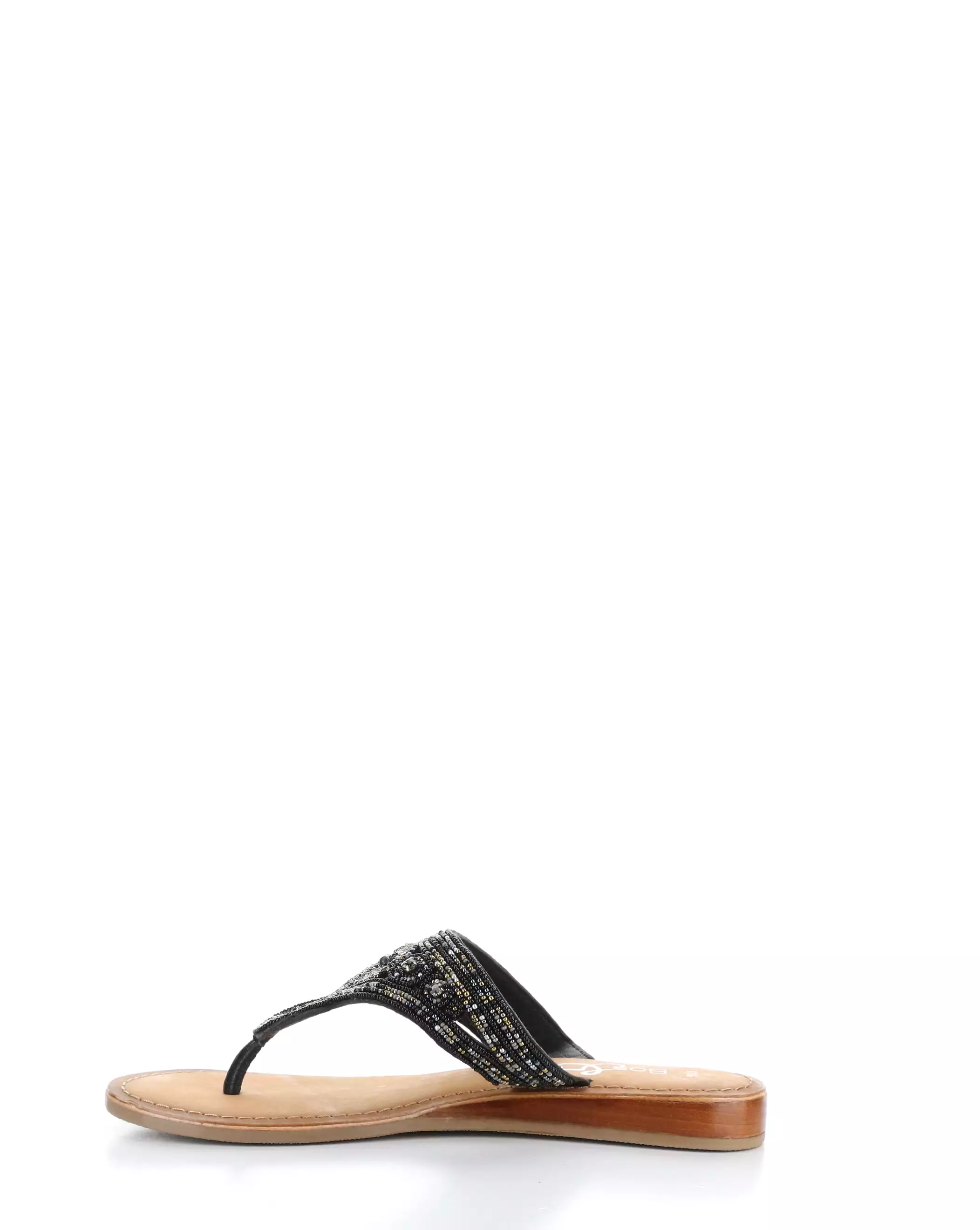 JILLY BLACK MULTI Slip-on Sandals