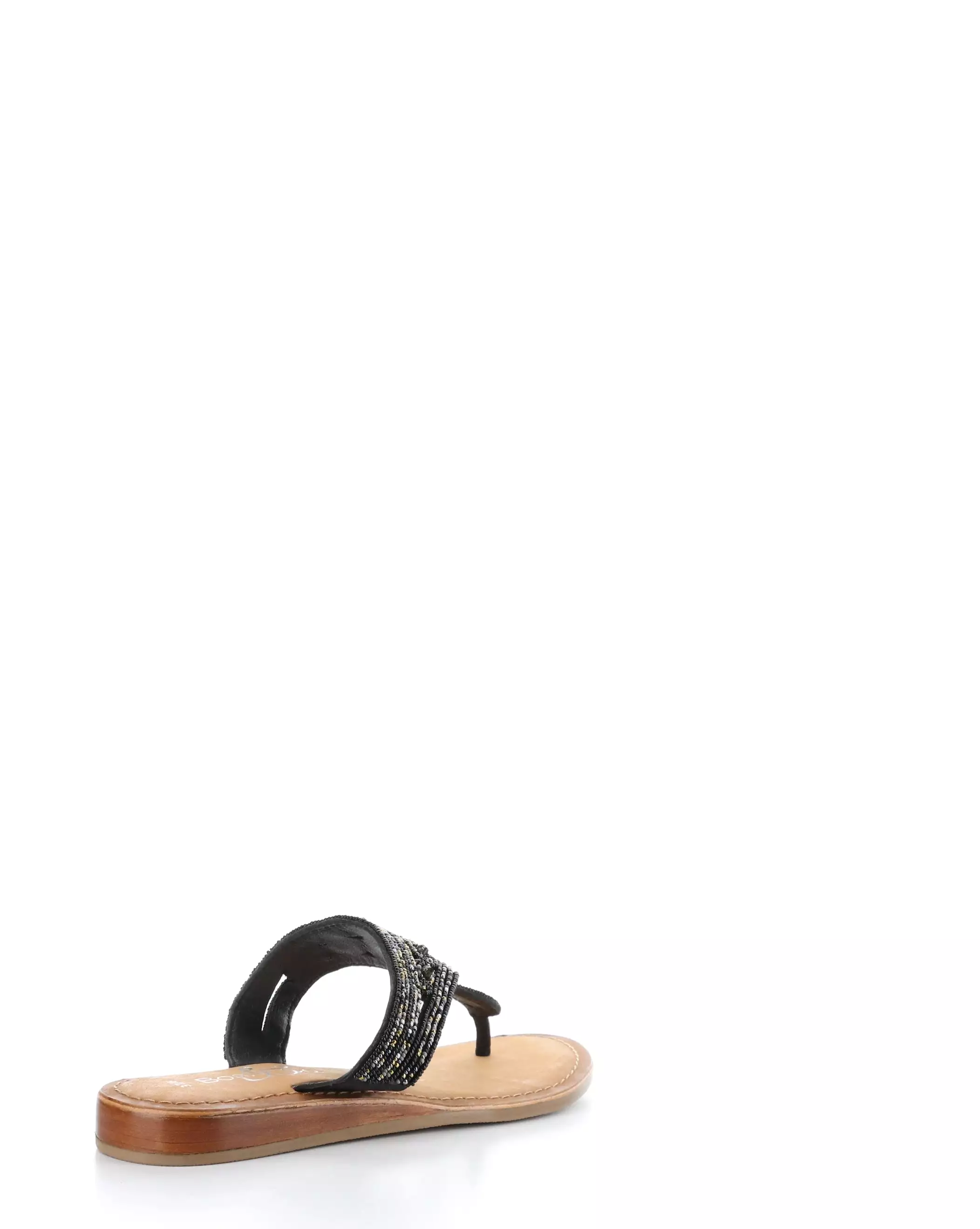 JILLY BLACK MULTI Slip-on Sandals