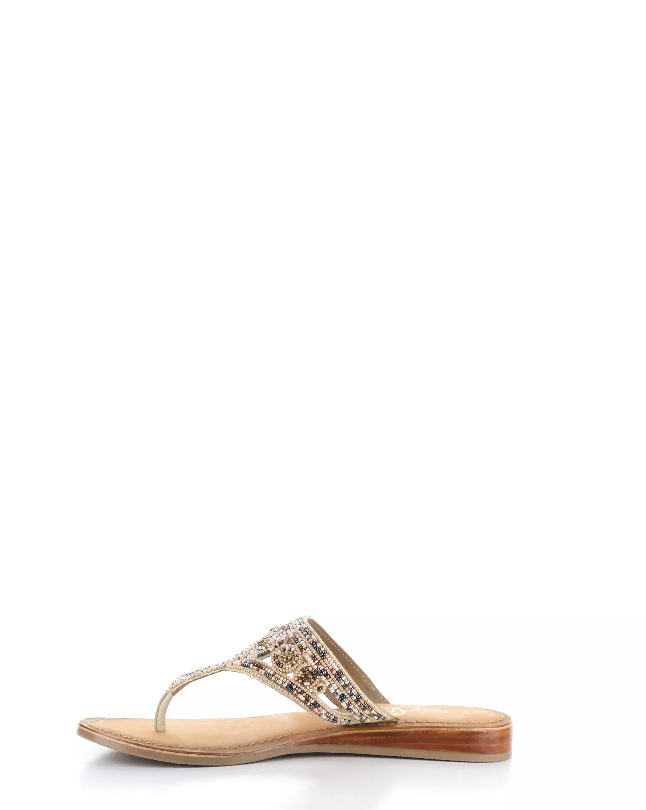 JILLY NATURAL MULTI Slip-on Sandals