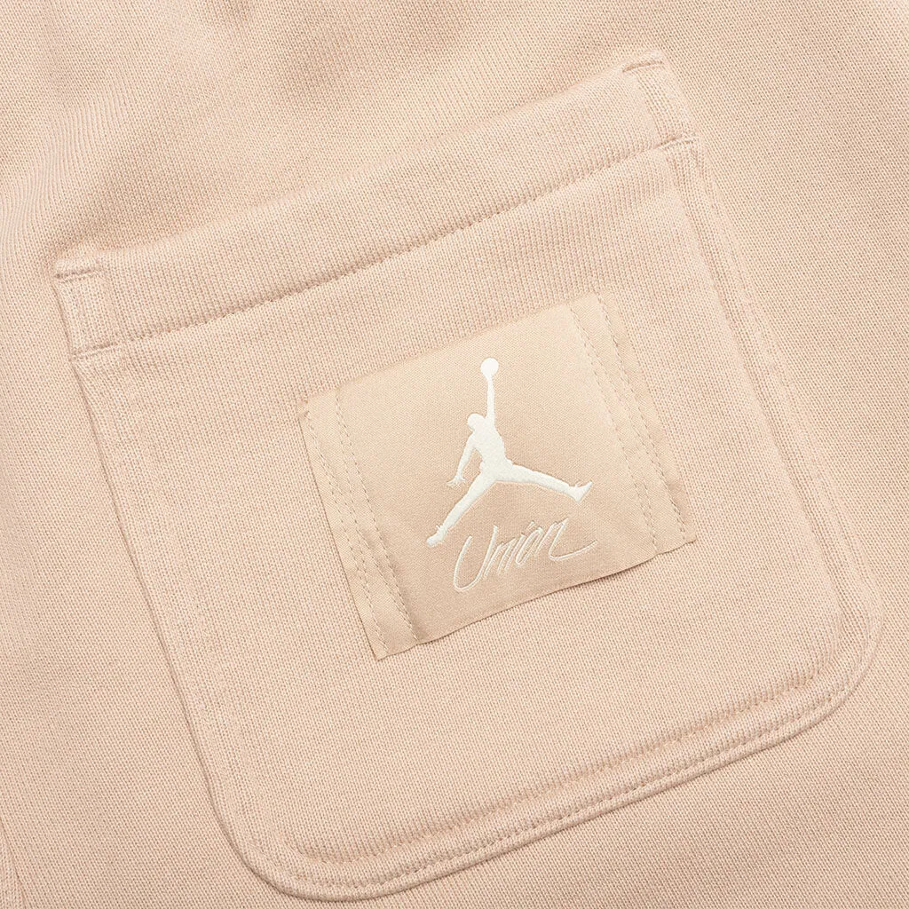 Jordan x Union Fleece Pant - Bio Beige