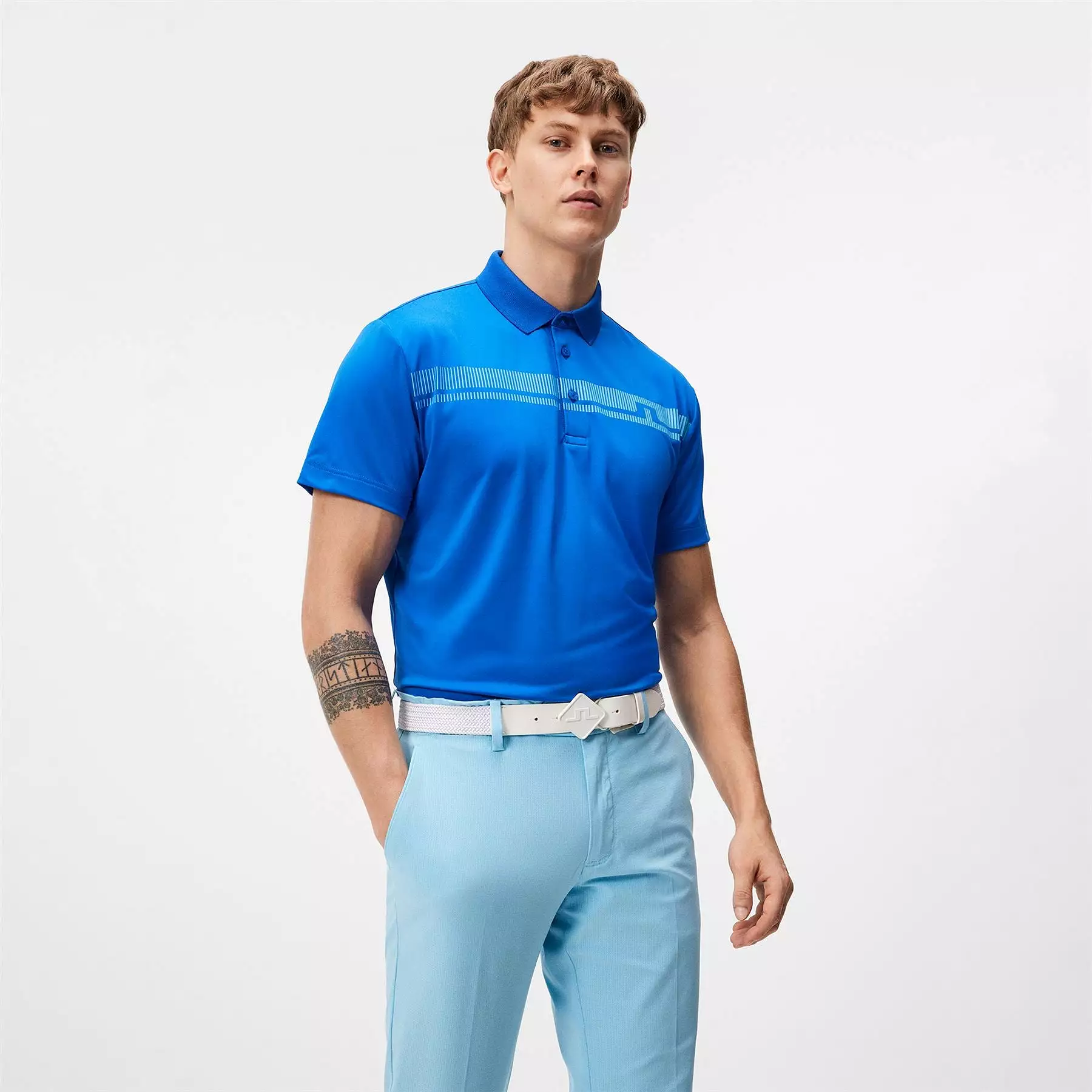 Klas Regular Fit TX Jersey Polo Nautical Blue - SS24