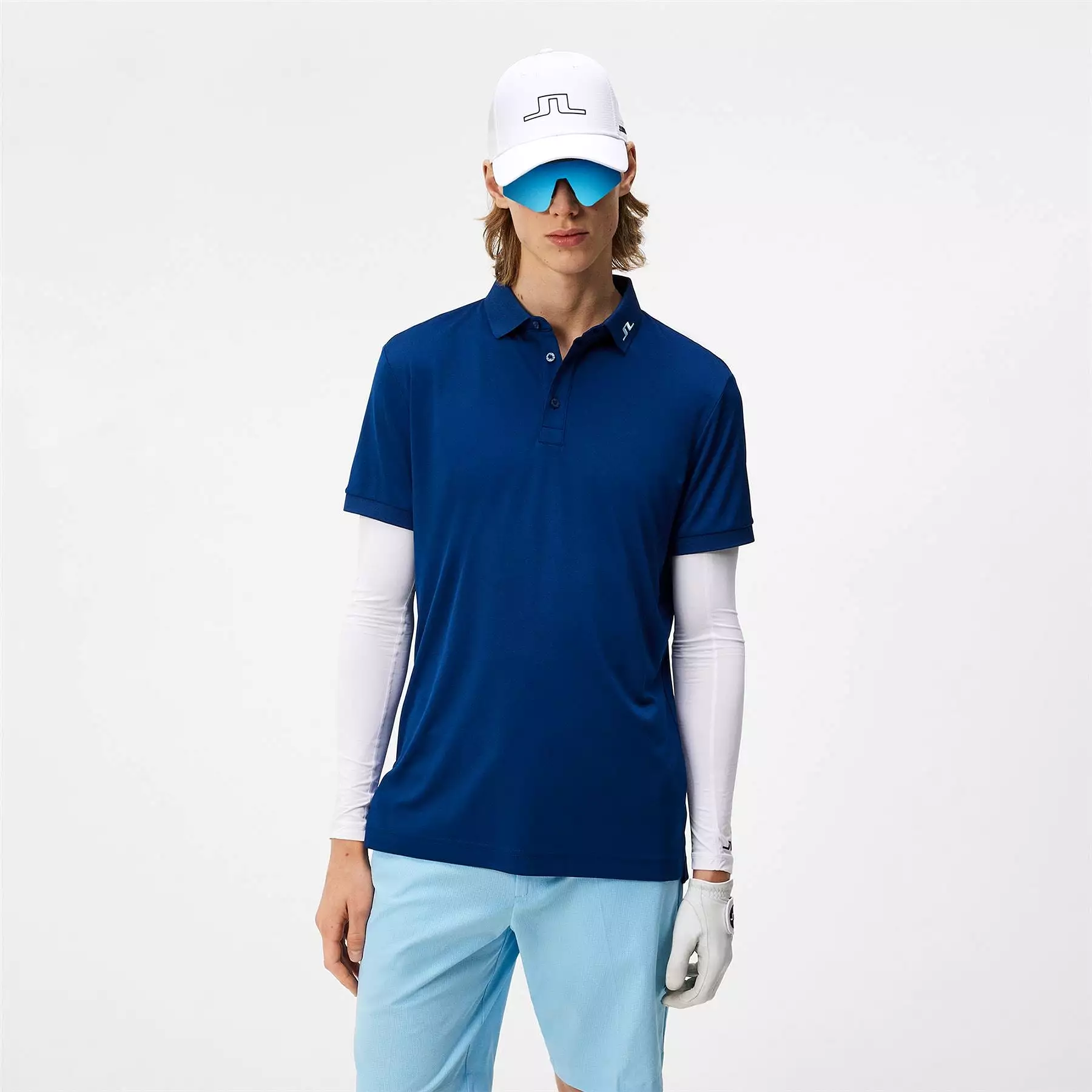 KV Regular Fit TX Jersey Polo Estate Blue - SS24