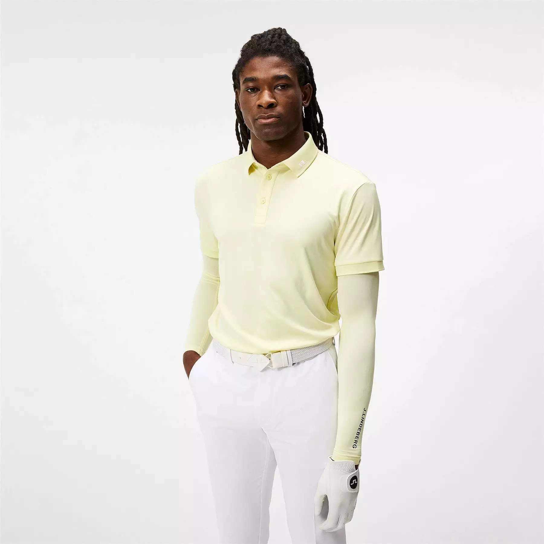 KV Regular Fit TX Jersey Polo Wax Yellow - SS24